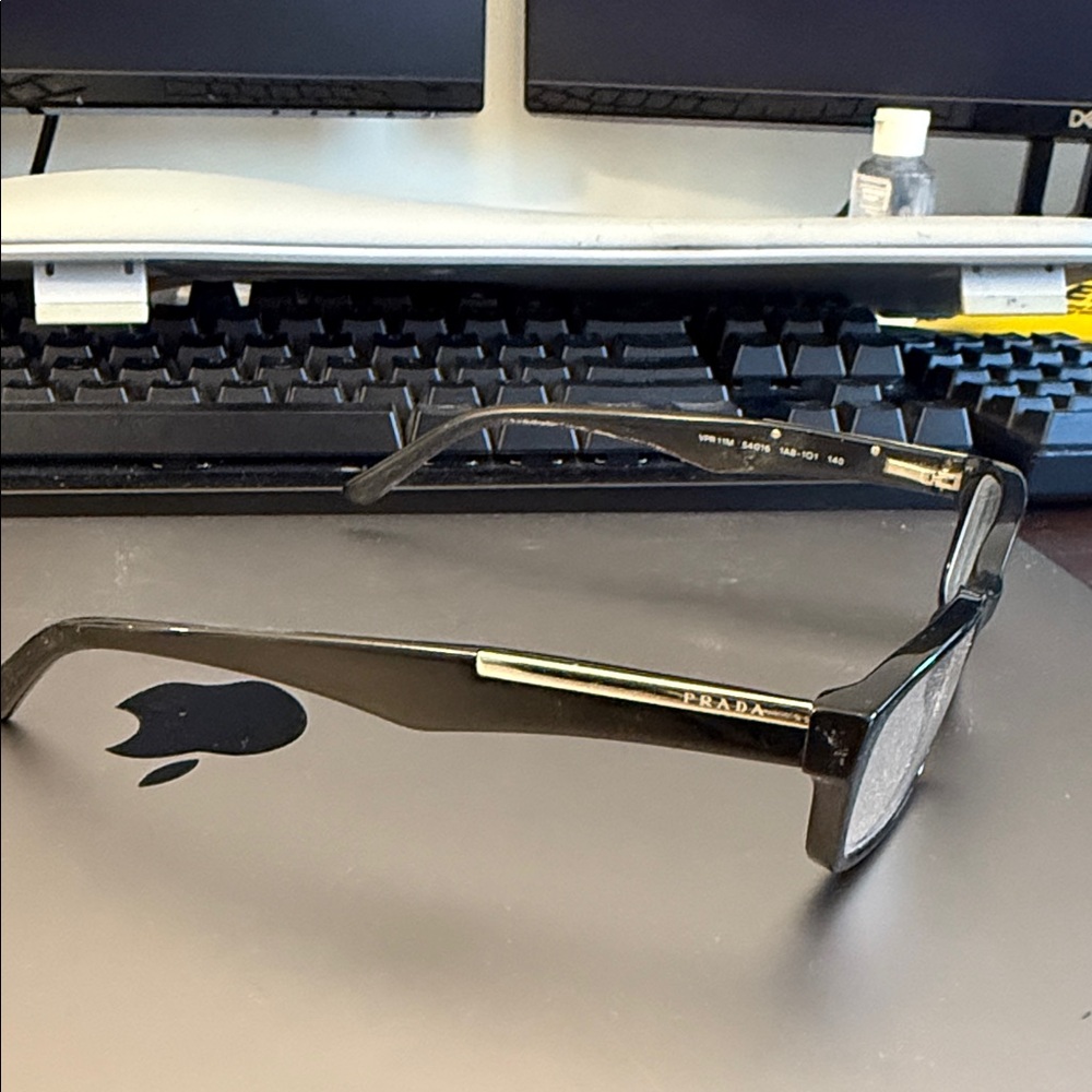 Prada Men's Black Designer Glasses